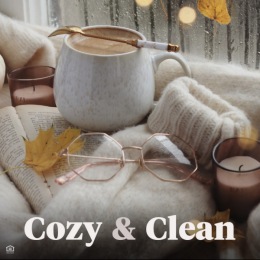 mug of hot chocolate near a rainy window